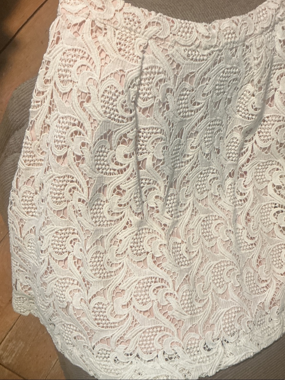 Lace Skirt {tl} the letter